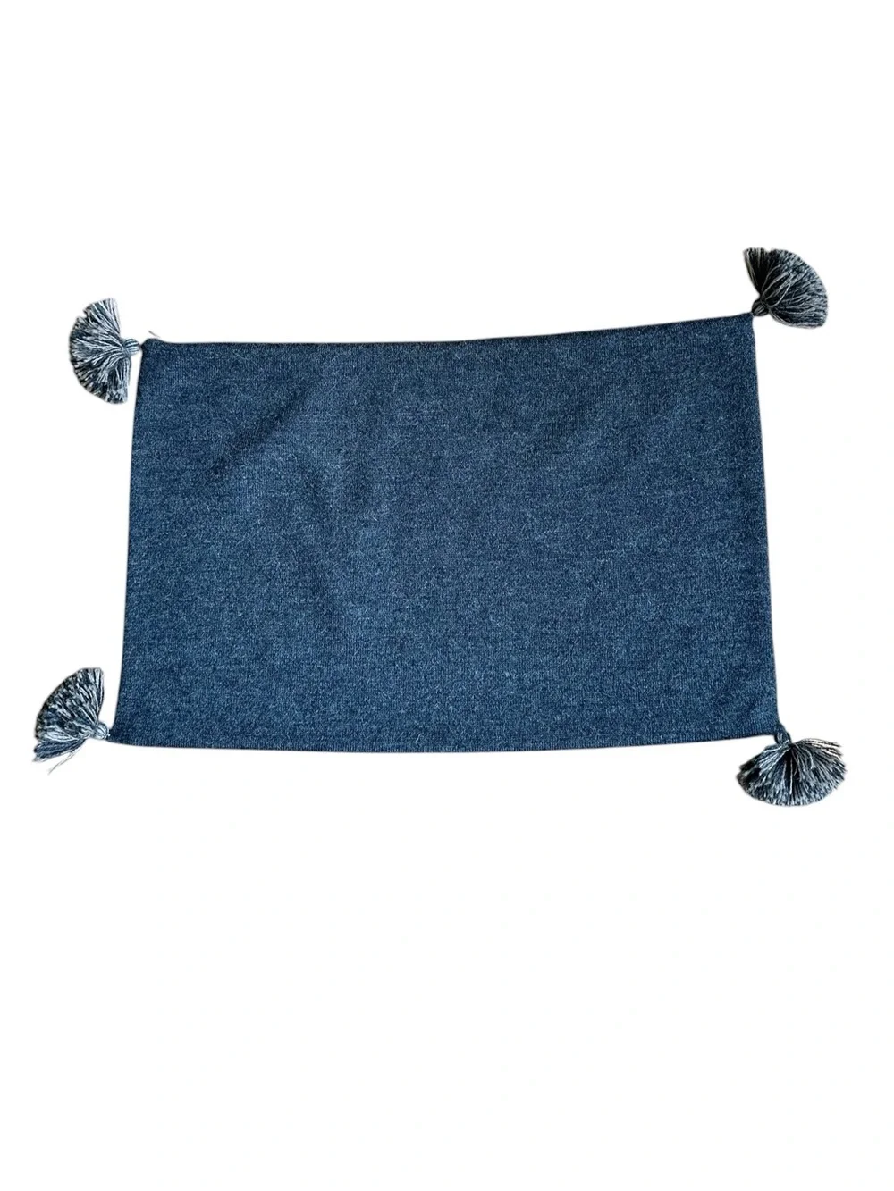 Restoration Hardware • Alpaca Pom Pom Double Sided Lumbar Pillow